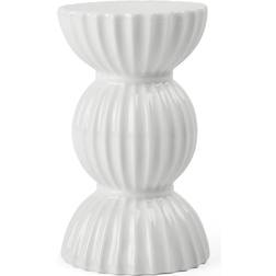 Lyngby Porcelain Tura White Bougeoir 14cm