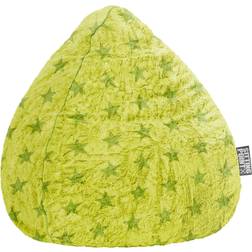 Sitting Point Fluffy Stars XL Green Sækkestol 220L