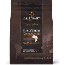 Callebaut Dark Origin Chocolate Madagascar 2500g