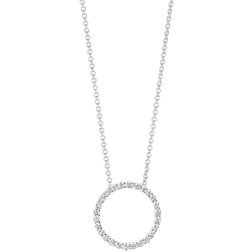 Sif Jakobs Biella Pendant Necklace - Silver/Transparent