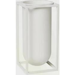 Audo Copenhagen Cube Lily White Vas 20cm