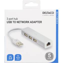 Deltaco USB2-LAN3