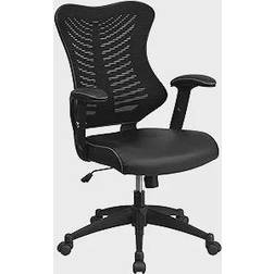 Flash Furniture Kale High Back Black Office Chair 42.8"