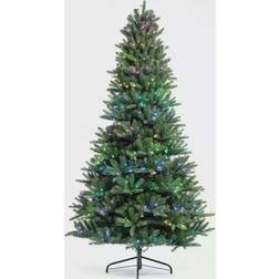 Twinkly Pre-Lit Artificial App Controlled LED Green Christmas Tree 90"