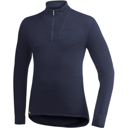 Woolpower Zip Turtleneck 200 Sweater Unisex - Dark Navy