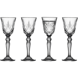 Lyngby Glas Melodia Chupito 5cl 4pcs