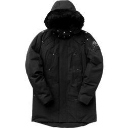 Moose Knuckles Men's Original Stirling Parka - Black/Natural Fox Fur