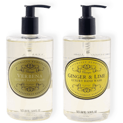 Naturally European Ginger & Lime Hand Wash Caddy 500ml 2-pack