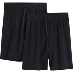 H&M DryMove Sports Shorts 2-pack - Black (1035462006)