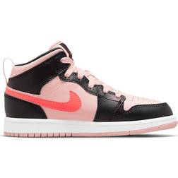 Nike Air Jordan 1 Mid PS - Pink/Black/Red