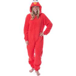 MJC Sesame Street Adult Elmo Fleece Union Suit