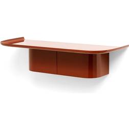 Hay Body M Brick Red Væghylde 60cm