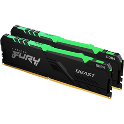 Kingston FURY Beast RGB DDR4 2666MHZ 2x8GB (KF426C16BBAK2/16)