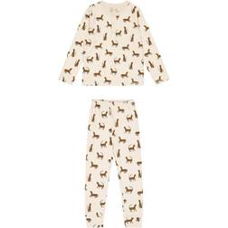 Liewood Wilhelm Pajamas - Leopard Sandy