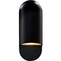 AllModern Renzo Carbon Matte Black Wall Flush Light 5"