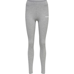 Hummel Legacy Woman High Waist Tights - Grey Melange