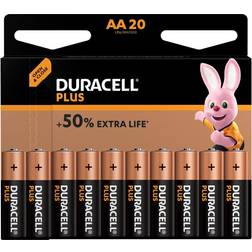 Duracell AA Plus Power 20-pack