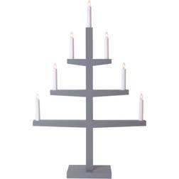 Star Trading Tripp Grey Adventsljusstake 49cm