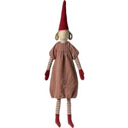 Maileg Pixy Size 6 Girl with Braids Julepynt