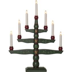 Star Trading Tradition Green Adventsljusstake 42cm