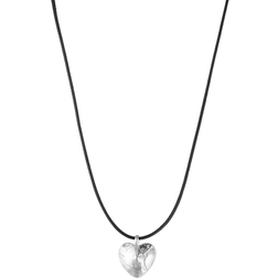 Jane Kønig Bruised Heart String Small Necklace - Silver