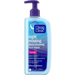 Clean & Clear Night Relaxing Oil-Free Deep Cleaning Face Wash 240ml