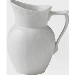 Royal Copenhagen White Fluted Half Lace Gräddkanna 0.17L