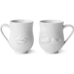 Jonathan Adler Mr. & Mrs. Muse Mug 2pcs