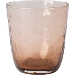 Broste Copenhagen Hammered Drinking Glass 33.5cl