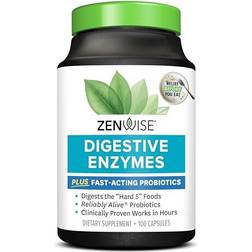 Zenwise Daily Digestive Enzymes with Prebiotics 100 st