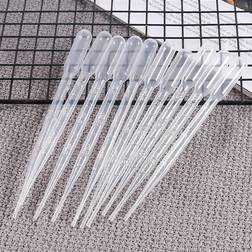 Shein 10pcs/set Plastic Dropper, Small Clear Epoxy Mold Dropper, For DIY