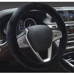 Shein 1pc Plush Car Wheel Cover