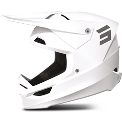 Shot Furious Solid Motocross Helm - Weiß