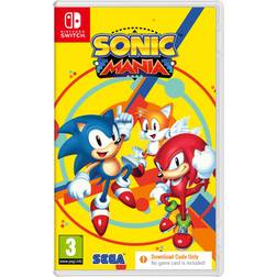 Sonic Mania Code in Box Nintendo Switch