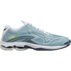 Mizuno Wave Lightning Z7 - Stone Blue/White/Neo Lime