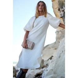 Noella Reno Pastis Long Dress Cream