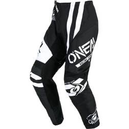 O'Neal Element Warhawk schwarz/weiße Motocross Hose, schwarz-weiss, Größe