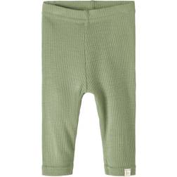 Lil'Atelier Merino Wool Leggings - Green (13218387- 1031317)