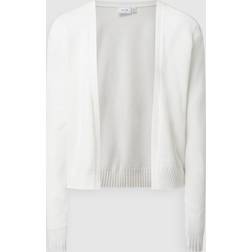 Vila Kurze, Offene Strickjacke Weiß