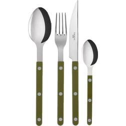 Sabre Shiny Green Fern Cutlery Set 4pcs