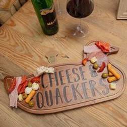 Freemans and Quackers Wooden Charcuterie