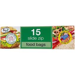 Pack of 15 Food Bags Ziplock Bag 15pcs