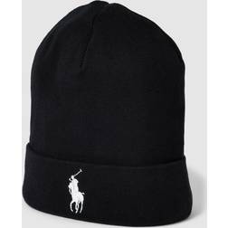 Polo Ralph Lauren Men's Combed Cotton Beanie Black ONE