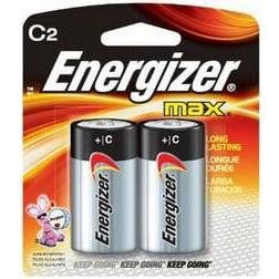 Energizer MAX Alkaline C Batteries 1.5V 2/Pack