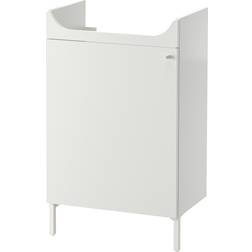 IKEA NYSJÖN Tvättställsskåp, vit, 50x83
