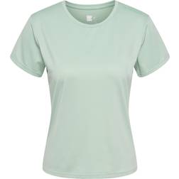 Hummel Hmlmt Aura T-shirt - Silt Green