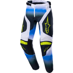 Alpinestars Racer Push Youth Motocross Pants - Black/White/Blue Junior