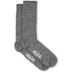 Aiayu Llama Socks Strømper Pure Stormy