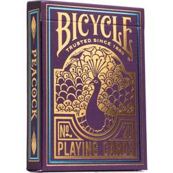 Bicycle Purple Peacock Playing Cards
