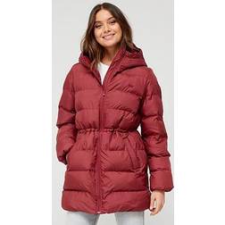 Levi's Hooded Midi Reds Syrah Red, Red, Xs, Women Red
